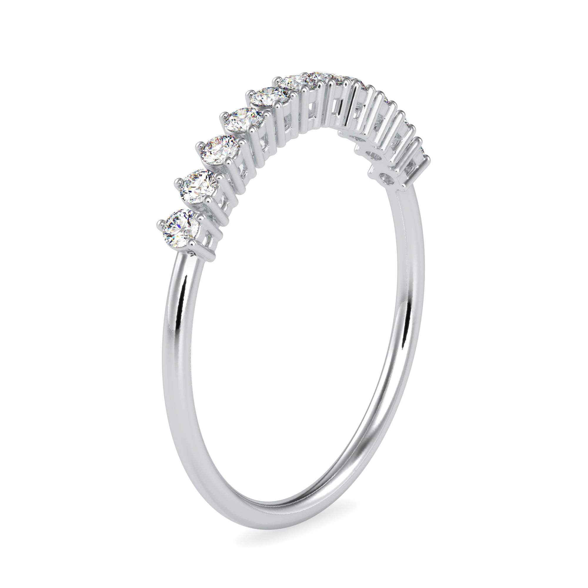 Designer Platinum Diamond Engagement Ring for Women JL PT 0607