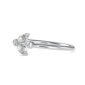 Platinum Marquise Diamond Engagement Ring JL PT 0608   Jewelove.US