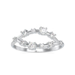 Load image into Gallery viewer, Designer Platinum Diamond Engagement Ring JL PT 0609
