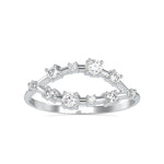 Load image into Gallery viewer, Designer Platinum Diamond Engagement Ring JL PT 0609
