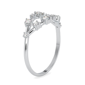 Designer Platinum Diamond Engagement Ring JL PT 0609