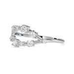 Load image into Gallery viewer, Designer Platinum Diamond Engagement Ring JL PT 0609
