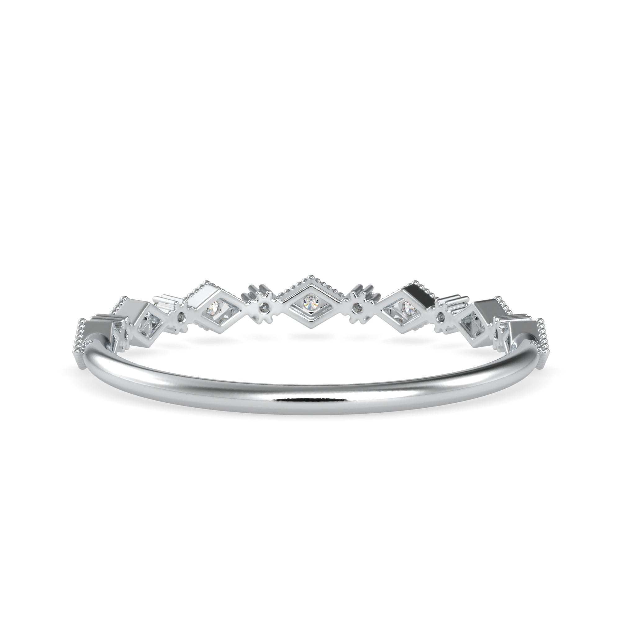 Designer Platinum Diamond Engagement Ring JL PT 0617   Jewelove.US