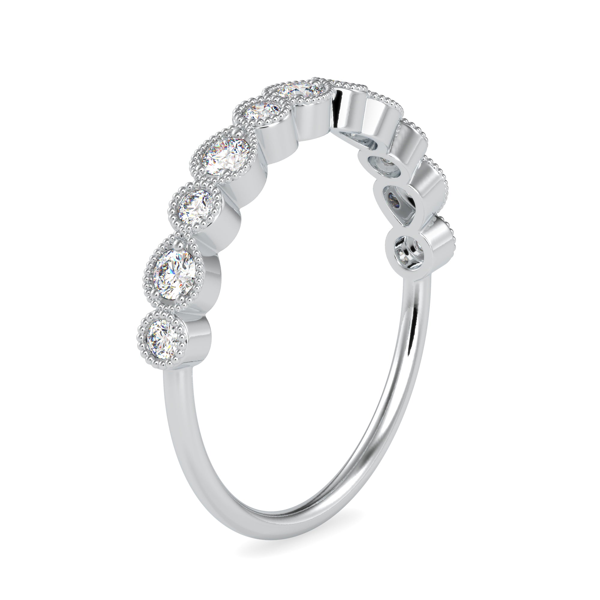 Designer Platinum Diamond Engagement Ring JL PT 0618