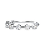 Load image into Gallery viewer, 4-Pointer Platinum Diamond Engagement Ring JL PT 0620   Jewelove.US
