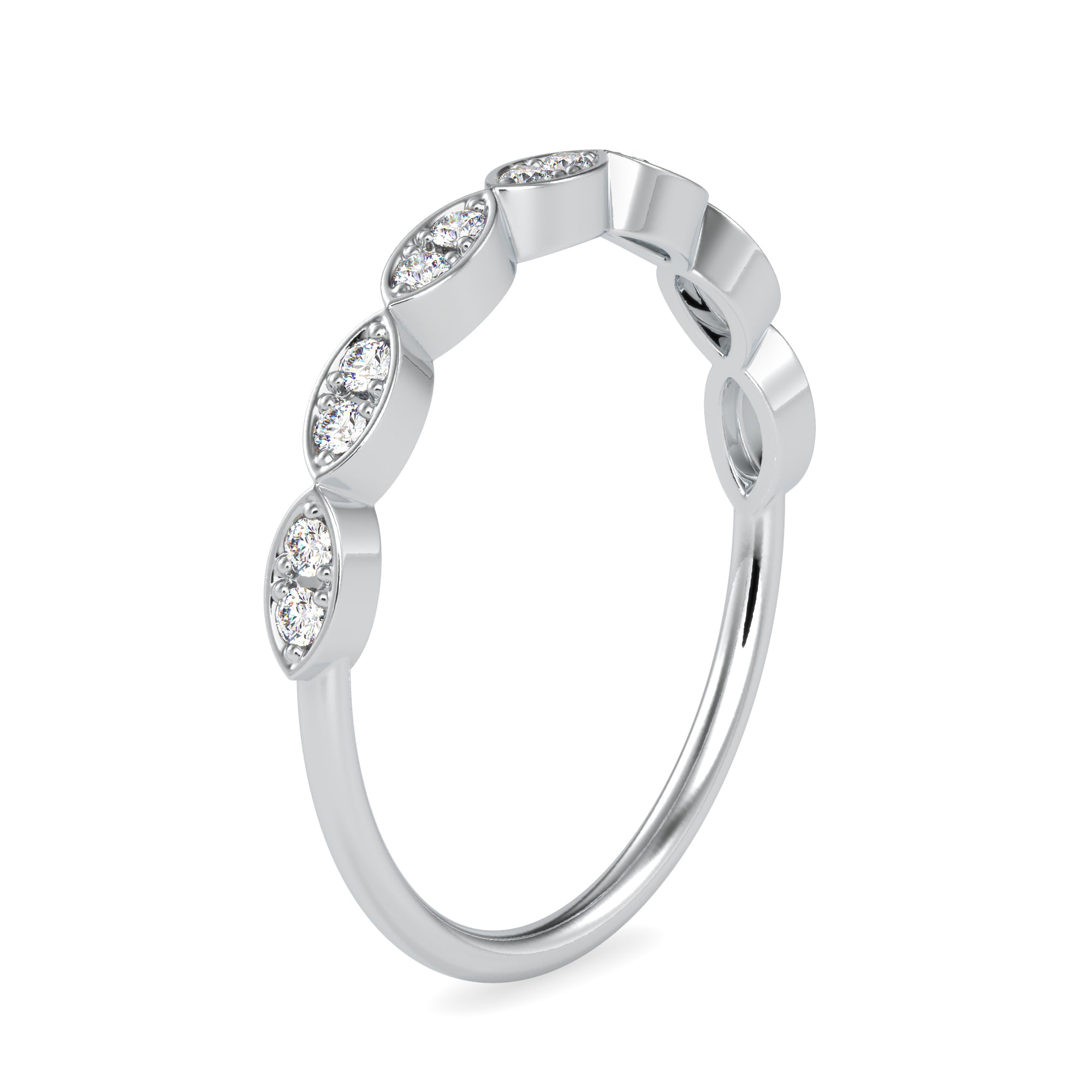 Designer Platinum Diamond Engagement Ring JL PT 0621