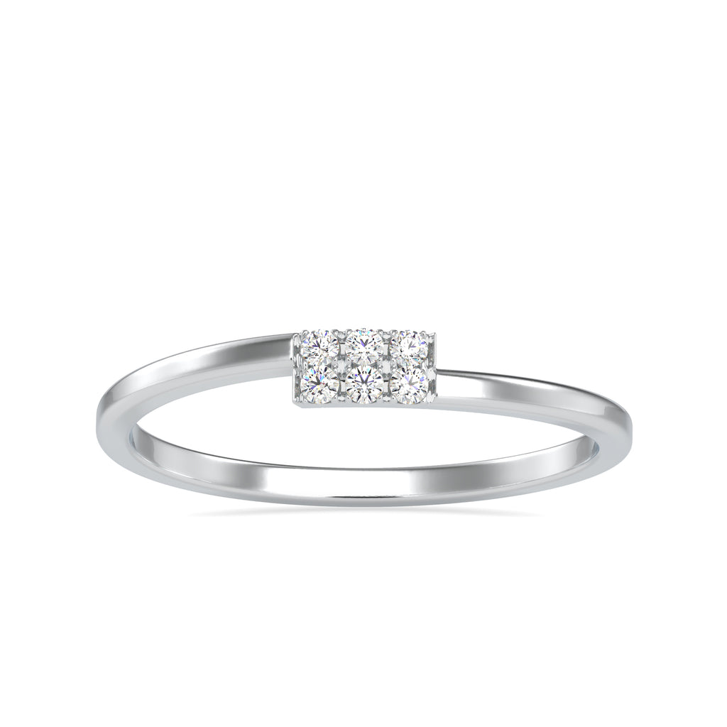 Platinum Diamond Engagement Ring JL PT 0623   Jewelove.US