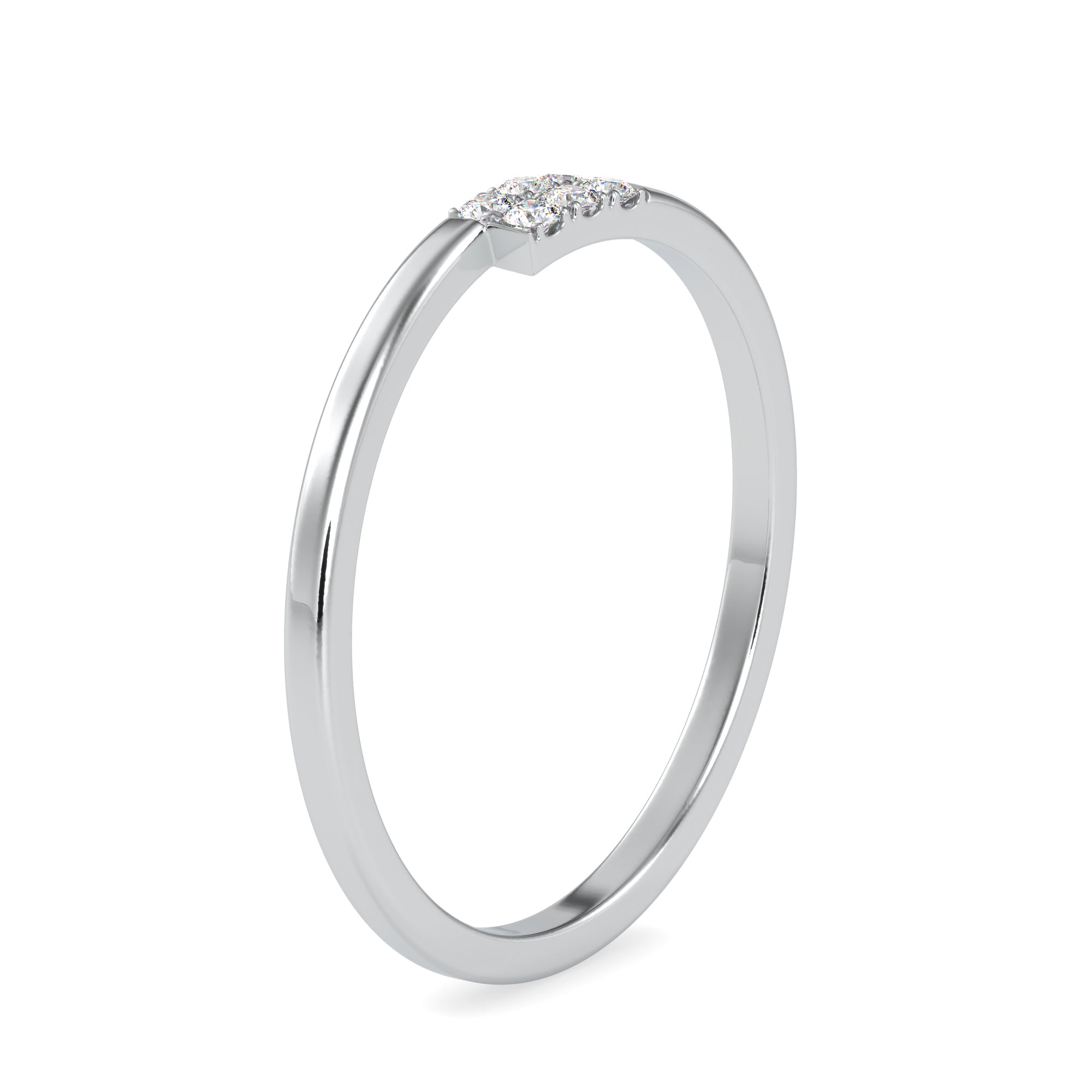 Platinum Diamond Engagement Ring JL PT 0623   Jewelove.US
