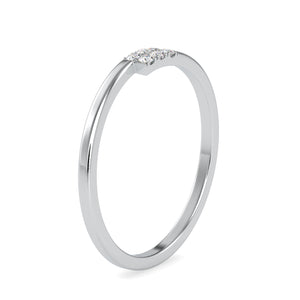 Platinum Diamond Engagement Ring JL PT 0623