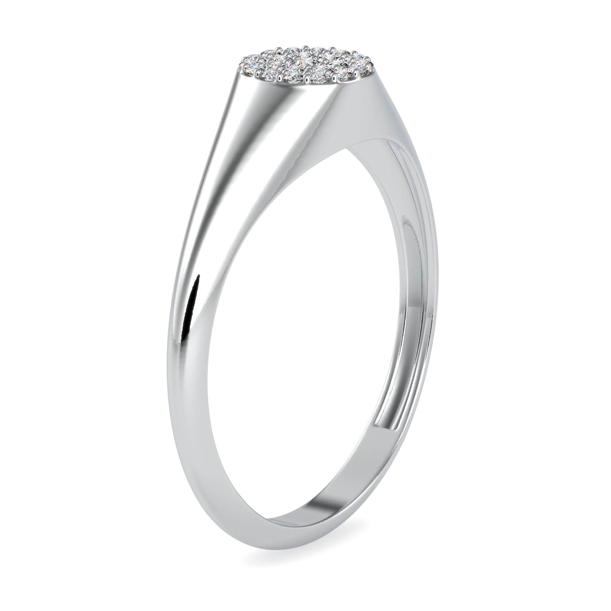 Designer Platinum Diamond Engagement Ring JL PT 0624