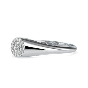 Designer Platinum Diamond Engagement Ring JL PT 0624