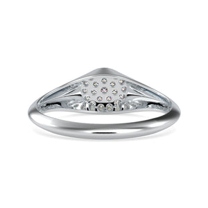 Designer Platinum Diamond Engagement Ring JL PT 0624