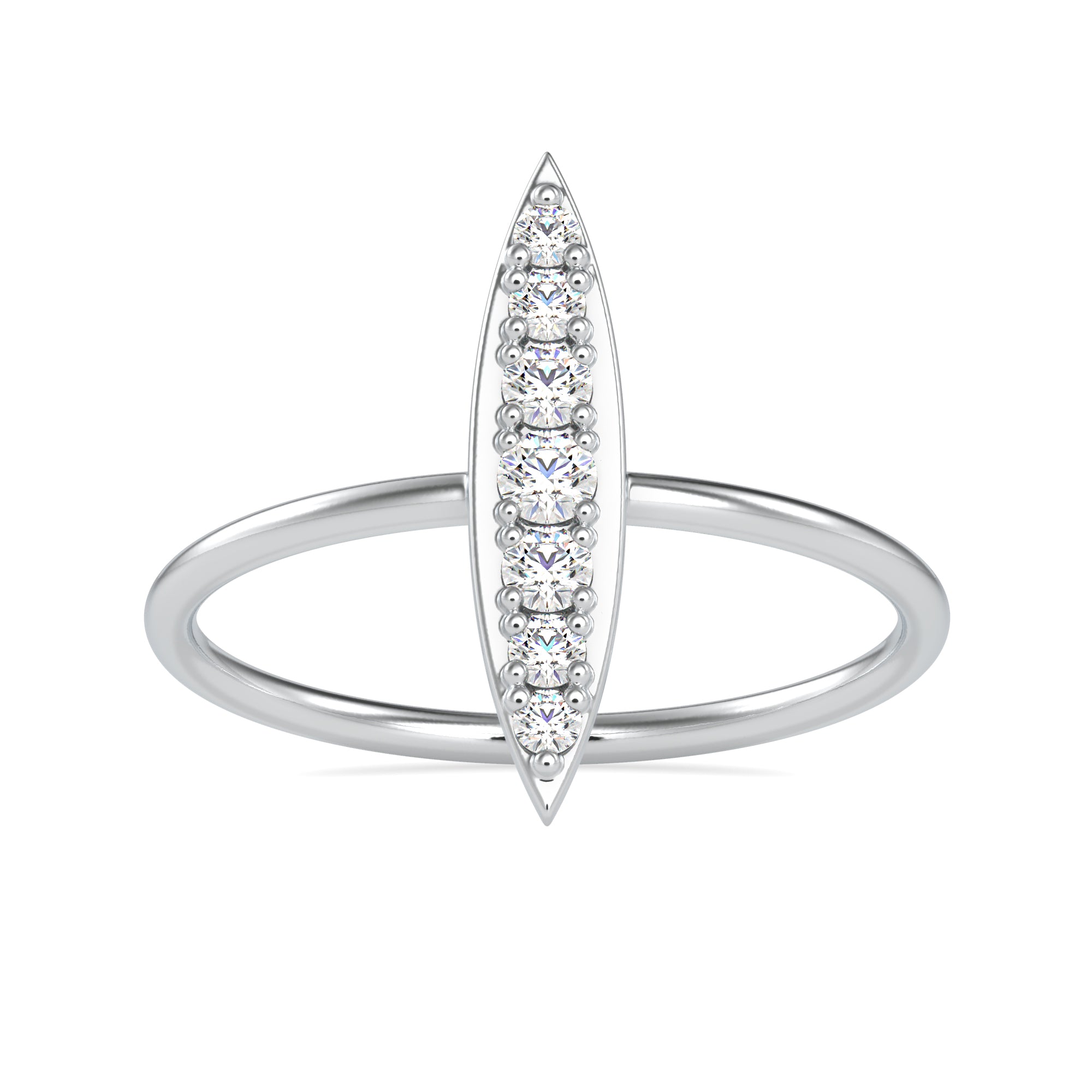 Designer Platinum Diamond Engagement Ring JL PT 0625
