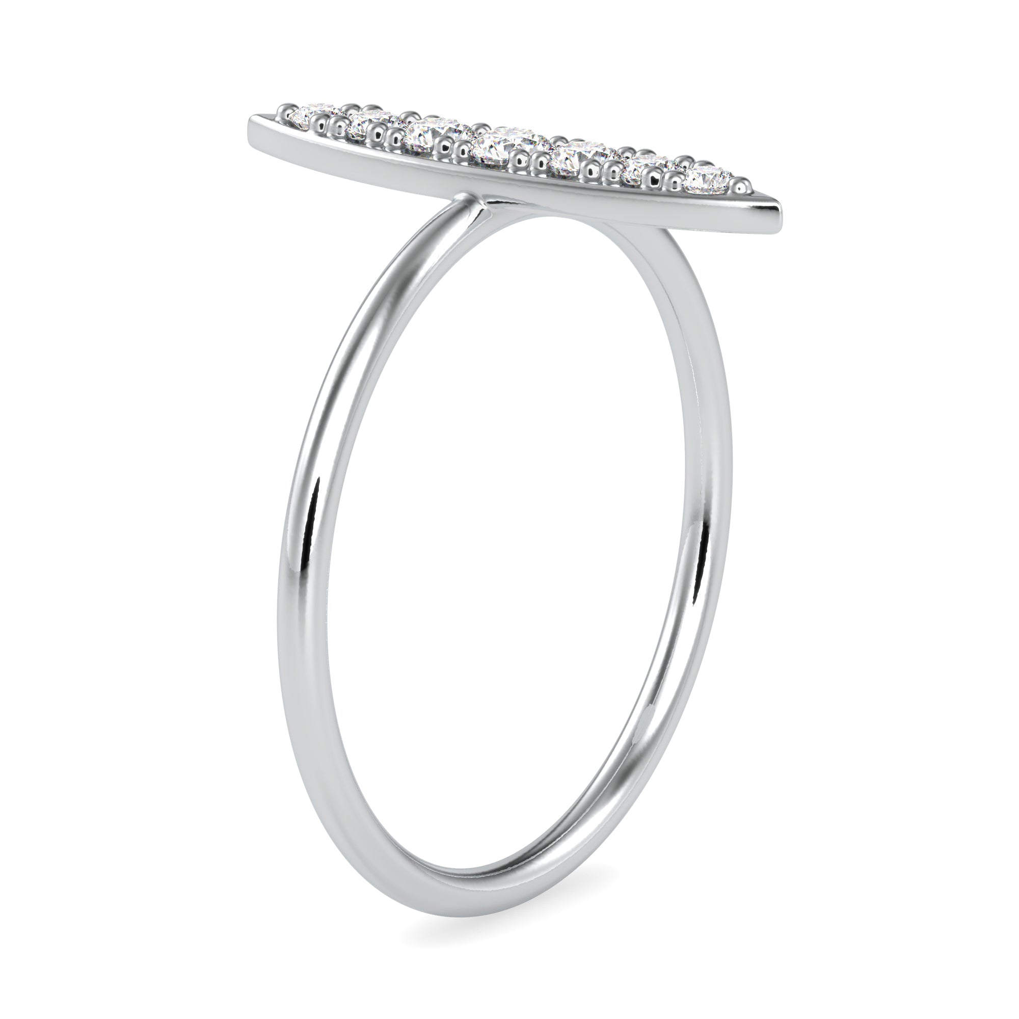 Designer Platinum Diamond Engagement Ring JL PT 0625