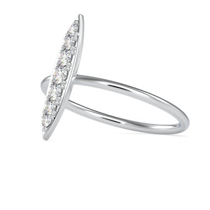 Designer Platinum Diamond Engagement Ring JL PT 0625