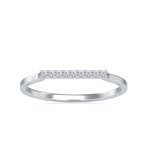 Platinum Diamond Engagement Ring JL PT 0629