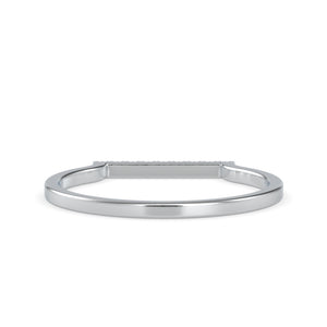 Platinum Diamond Engagement Ring JL PT 0629