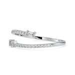 Load image into Gallery viewer, Designer Baguette Platinum Diamond Engagement Ring JL PT 0632
