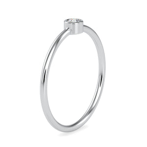Platinum Diamond Engagement Ring JL PT 0634   Jewelove.US