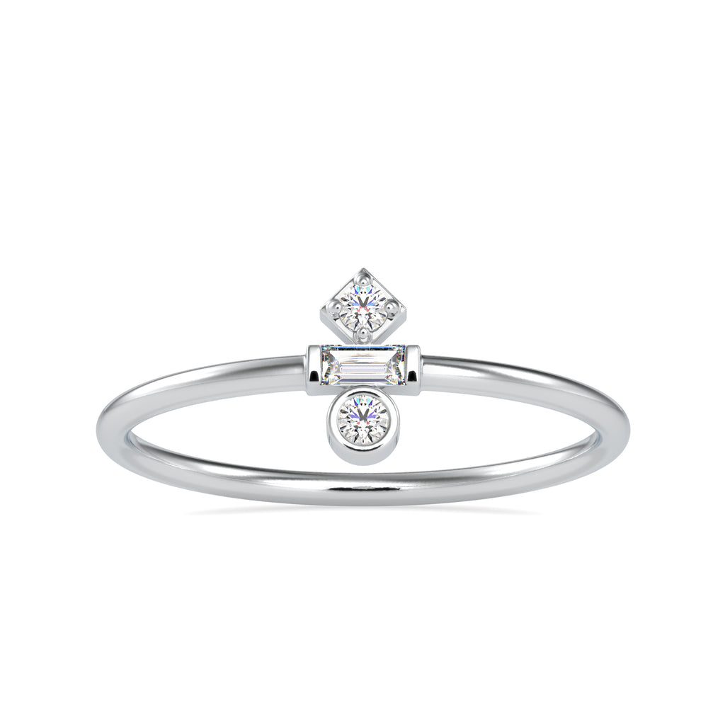 Platinum Diamond Halo Solitaire Engagement Ring JL PT 0635   Jewelove.US