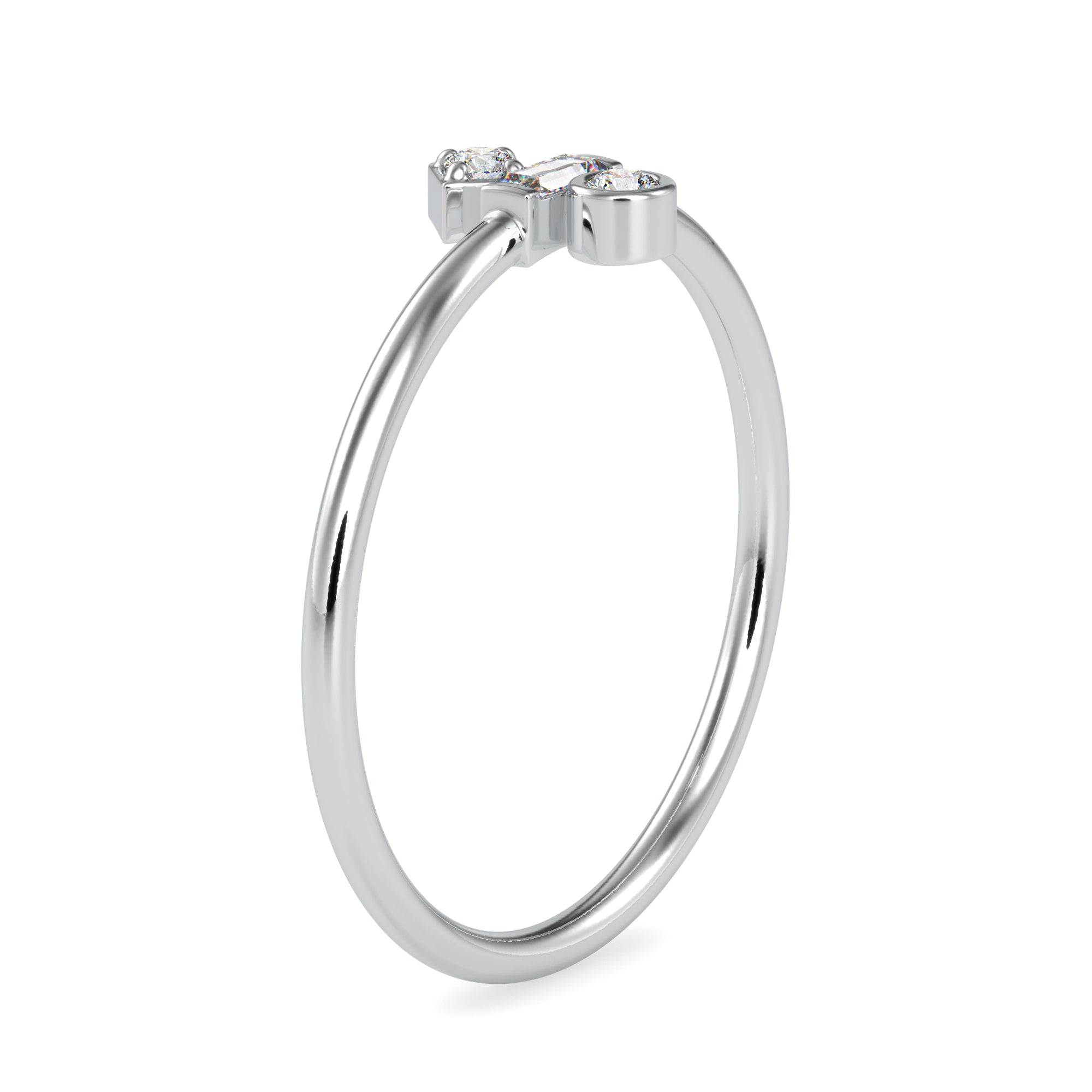 Platinum Diamond Halo Solitaire Engagement Ring JL PT 0635