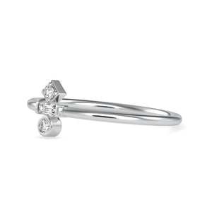 Platinum Diamond Halo Solitaire Engagement Ring JL PT 0635