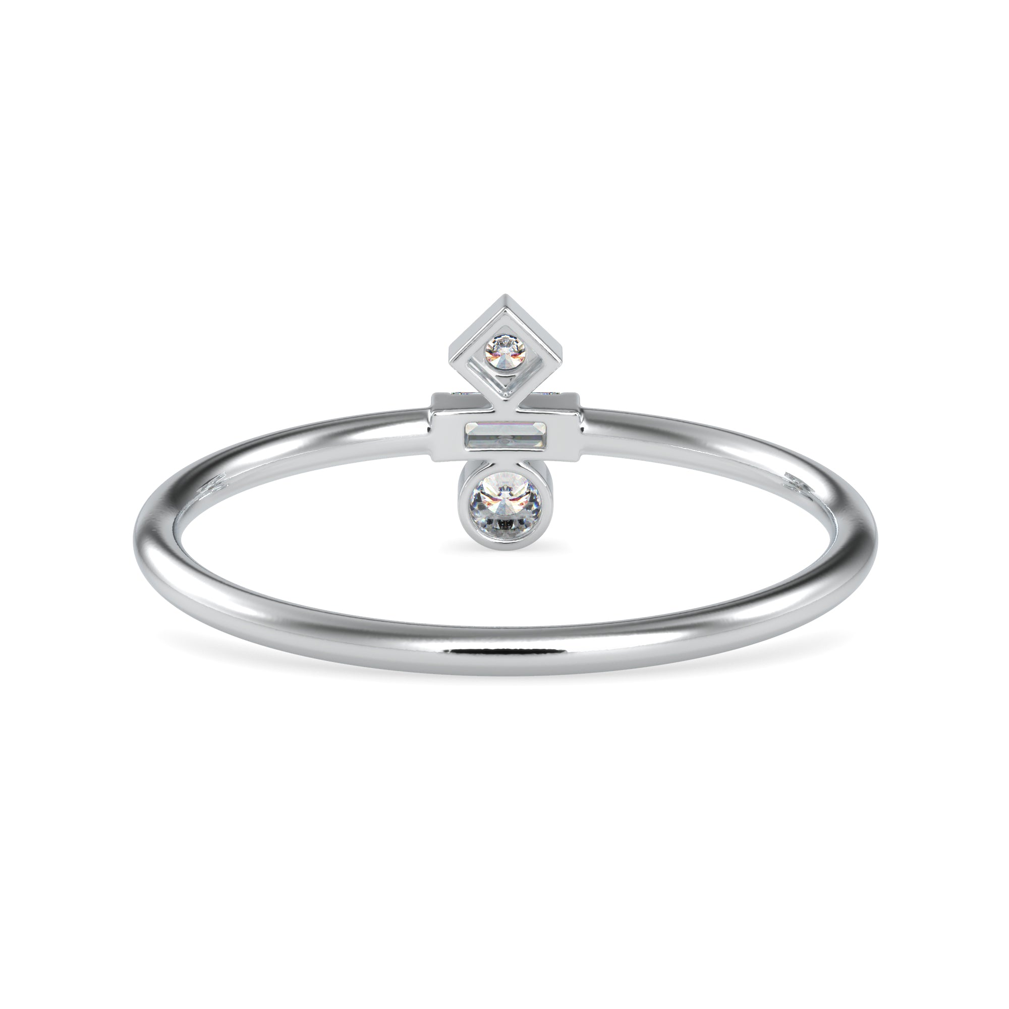 Platinum Diamond Halo Solitaire Engagement Ring JL PT 0635