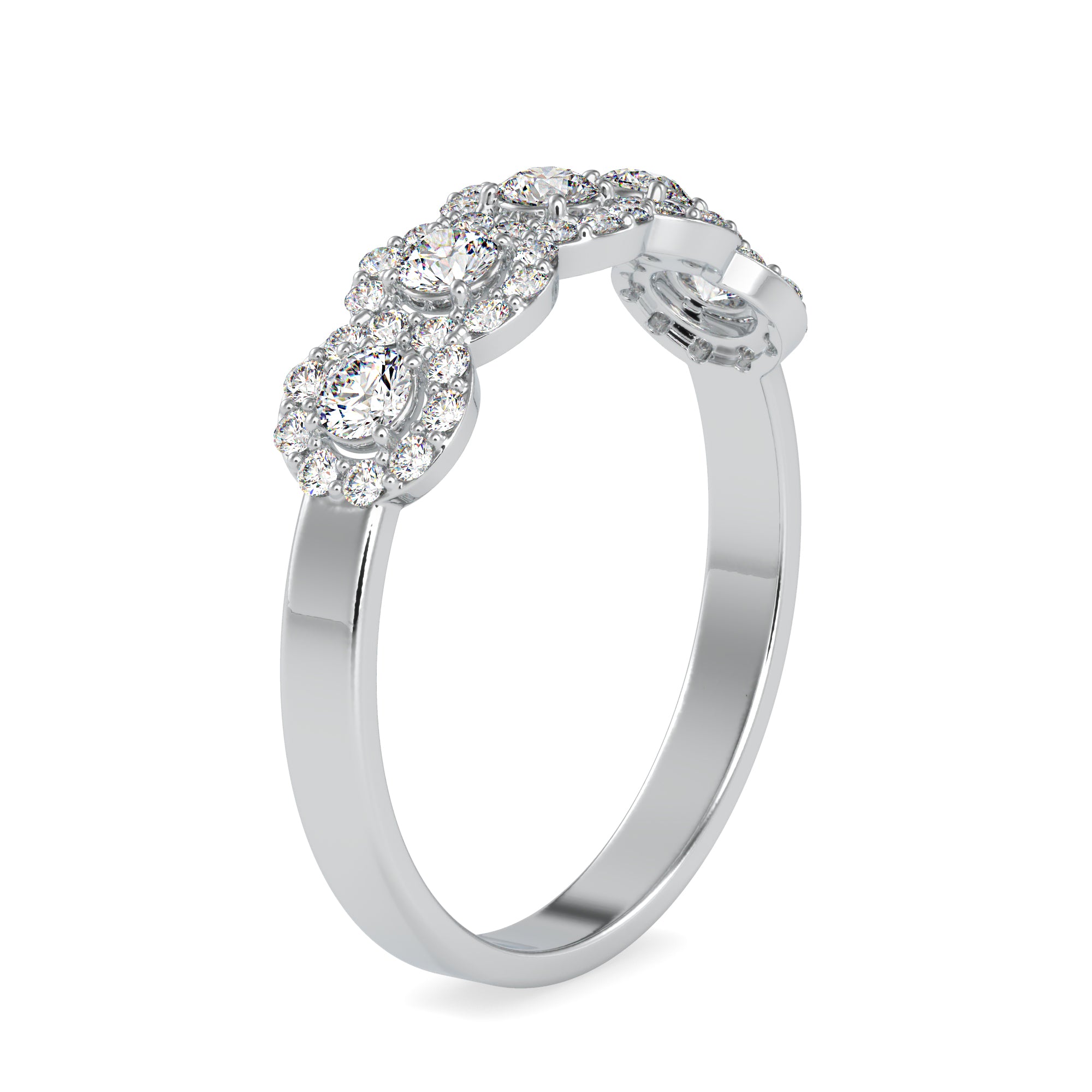 Designer Platinum Diamond Engagement Ring JL PT 0637   Jewelove.US