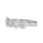 Load image into Gallery viewer, Designer Platinum Diamond Engagement Ring JL PT 0637
