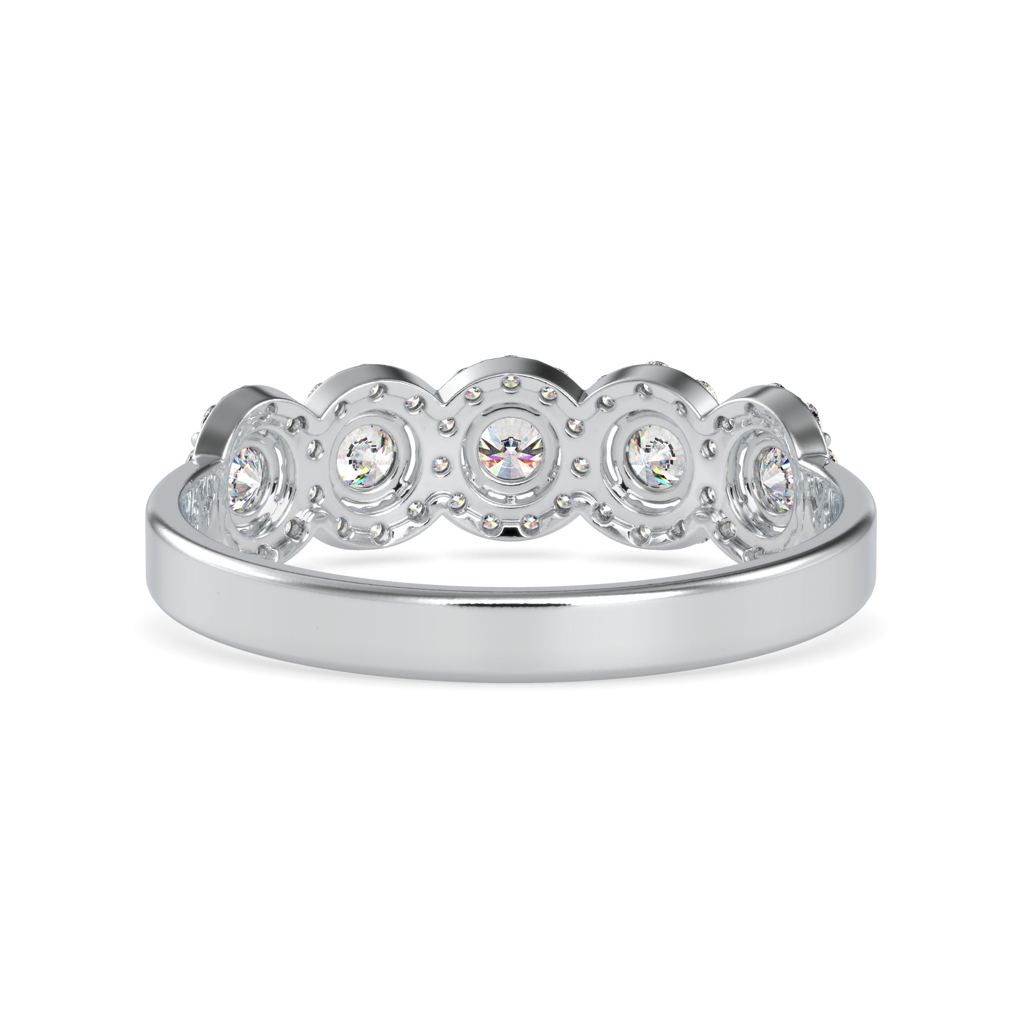 Designer Platinum Diamond Engagement Ring JL PT 0637