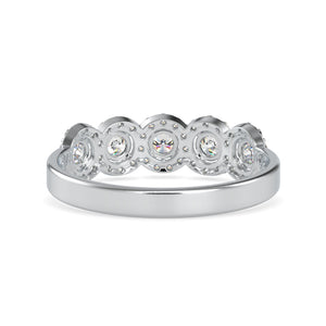 Designer Platinum Diamond Engagement Ring JL PT 0637