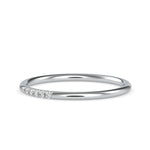 Load image into Gallery viewer, 5 Diamond Platinum Ring for Women JL PT 0640
