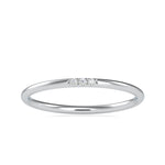 Load image into Gallery viewer, 3 Diamond Platinum Ring for Women JL PT 0641   Jewelove.US
