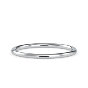 Single Diamond Platinum Ring for Women JL PT 0642
