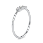 Load image into Gallery viewer, 3 Oval Cut Diamond Platinum Engagement Ring JL PT 0646   Jewelove.US
