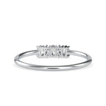 Load image into Gallery viewer, 3 Oval Cut Diamond Platinum Engagement Ring JL PT 0646   Jewelove.US
