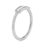 Load image into Gallery viewer, Designer Baguette Diamond Platinum Engagement Ring JL PT 0647   Jewelove.US
