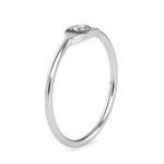 Load image into Gallery viewer, Single Diamond Platinum Ring for Women JL PT 0649   Jewelove.US
