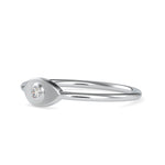 Load image into Gallery viewer, Single Diamond Platinum Ring for Women JL PT 0649   Jewelove.US
