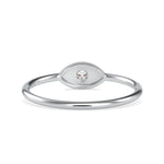 Load image into Gallery viewer, Single Diamond Platinum Ring for Women JL PT 0649   Jewelove.US
