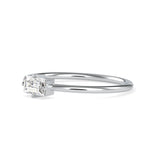 Load image into Gallery viewer, 0.20cts. Baguette Diamond Platinum Solitaire Engagement Ring JL PT 0656   Jewelove.US
