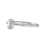 Load image into Gallery viewer, 0.20cts. Baguette Diamond Solitaire Platinum Engagement Ring JL PT 0657
