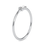 Load image into Gallery viewer, Baguette Diamond Platinum Engagement Ring JL PT 0658
