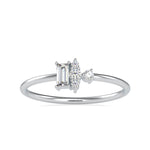 Load image into Gallery viewer, Baguette Diamond Platinum Diamond Engagement Ring JL PT 0660   Jewelove.US
