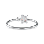 Load image into Gallery viewer, Baguette Diamond Platinum Diamond Engagement Ring JL PT 0660
