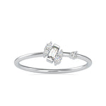 Load image into Gallery viewer, Baguette Diamond Platinum Diamond Engagement Ring JL PT 0663
