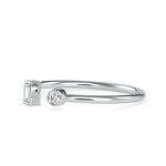 Load image into Gallery viewer, Platinum Baguette Diamond Engagement Ring JL PT 0664   Jewelove.US
