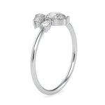 Load image into Gallery viewer, 30-Pointer Pear Cut Solitaire Designer Platinum Diamond Ring JL PT 0673   Jewelove.US

