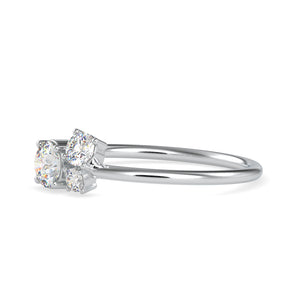 0.25 cts. Solitaire Platinum Diamond Engagement Ring JL PT 0676   Jewelove.US
