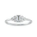 Load image into Gallery viewer, 0.20cts. Solitaire Platinum Diamond Engagement Ring JL PT 0678
